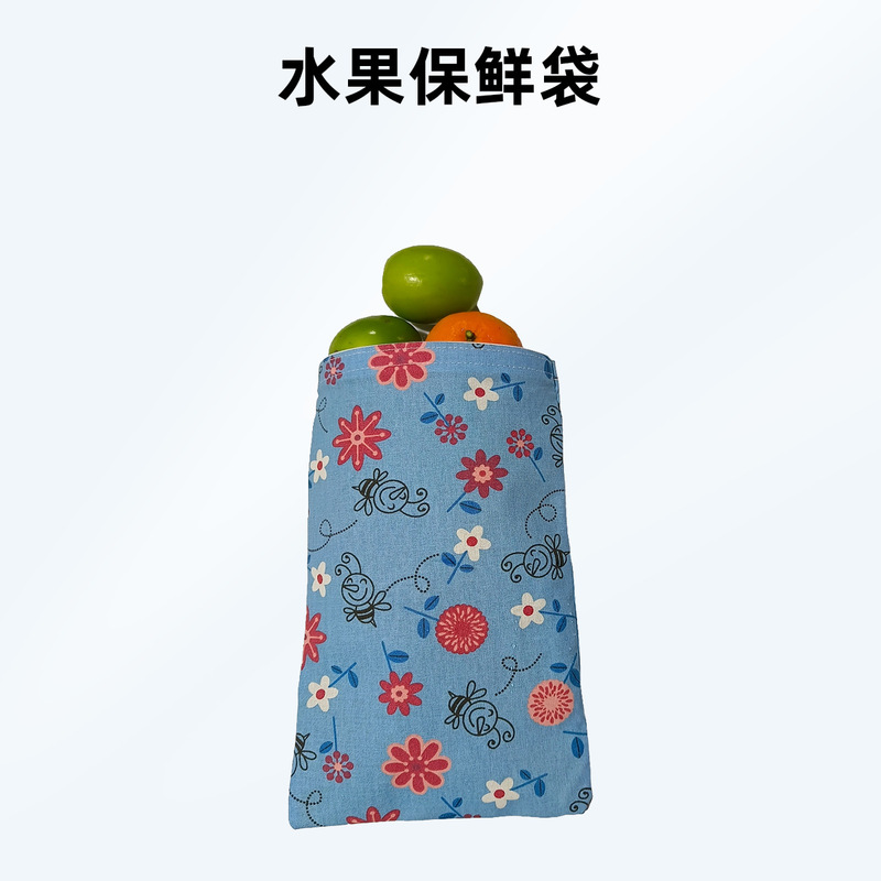コットンとリネンの蜜蝋パンバッグ Amazon ベストセラー蜜蝋保存布二層パンバッグ 蜜蝋バッグ|undefined