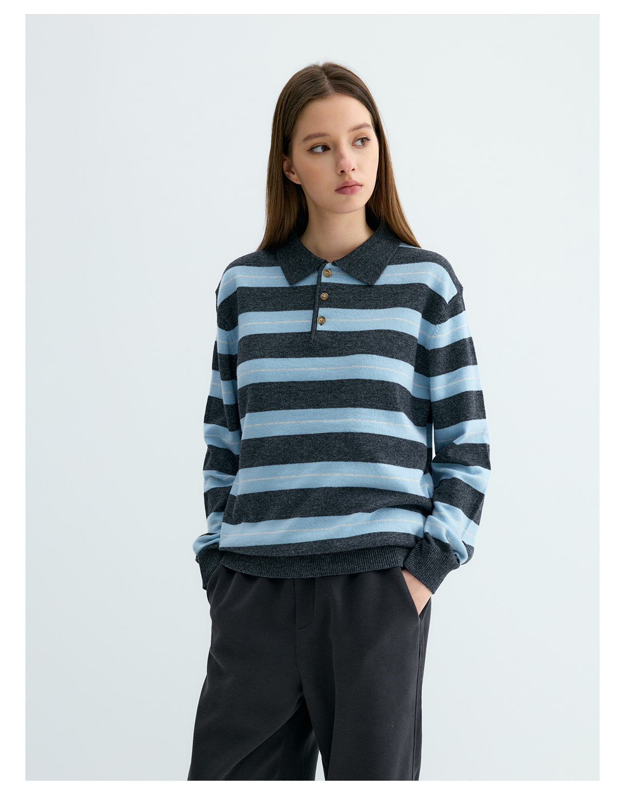 UNF Barn-Style 330g Polo Sweater