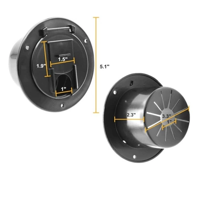 Sunroof and accessories Wire Hatch Threading Hole