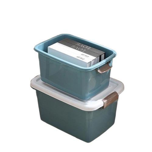 Floral Storage Box, Thick Large Size Household Student Dorm Desk Organizer Underwear Storage Box Parts Box