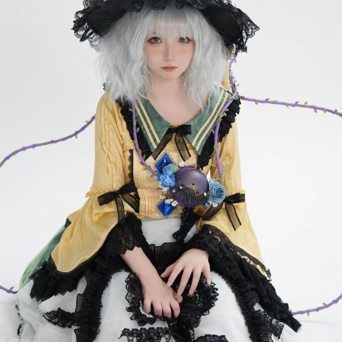 Touhou Project Touhou Red Devils' Country Komeiji Ren Cosplay Game Costume Hot-Selling New Product Touhou Project Touhou Red Devils' Country Komeiji Ren Cosplay Game Costume Hot-Selling New Product