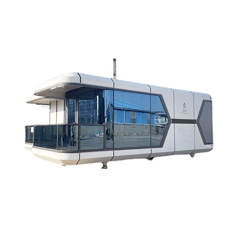 Móvil montado B & B espacio creativo cápsula turismo Sunshine Room montado sala de exposiciones residenciales sala de estar