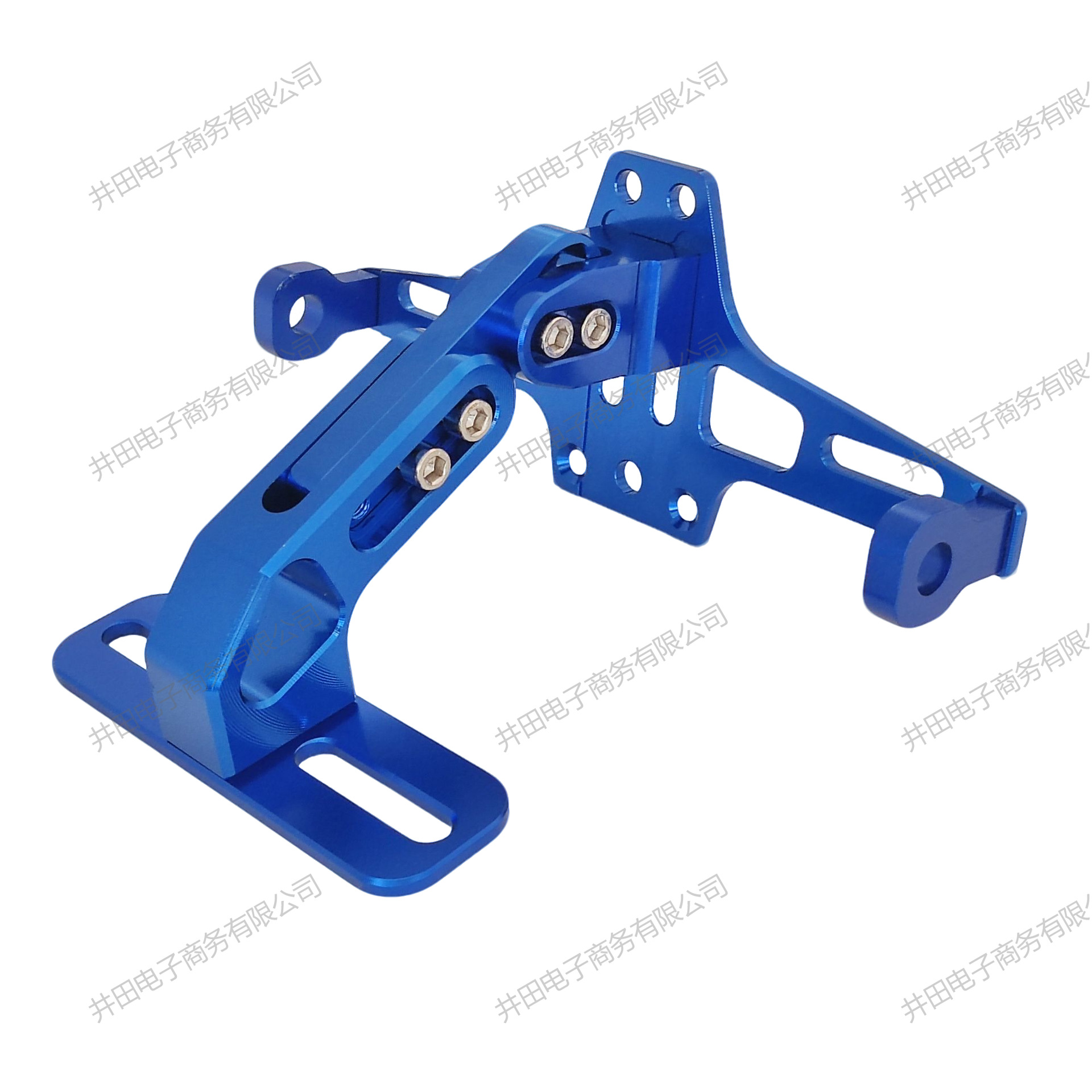 Motorcycle Msx Little Monkey Adjustable License Plate Holder Cnc Aluminum Alloy Aircraft License Plate Holder - with Led Light Short Tail