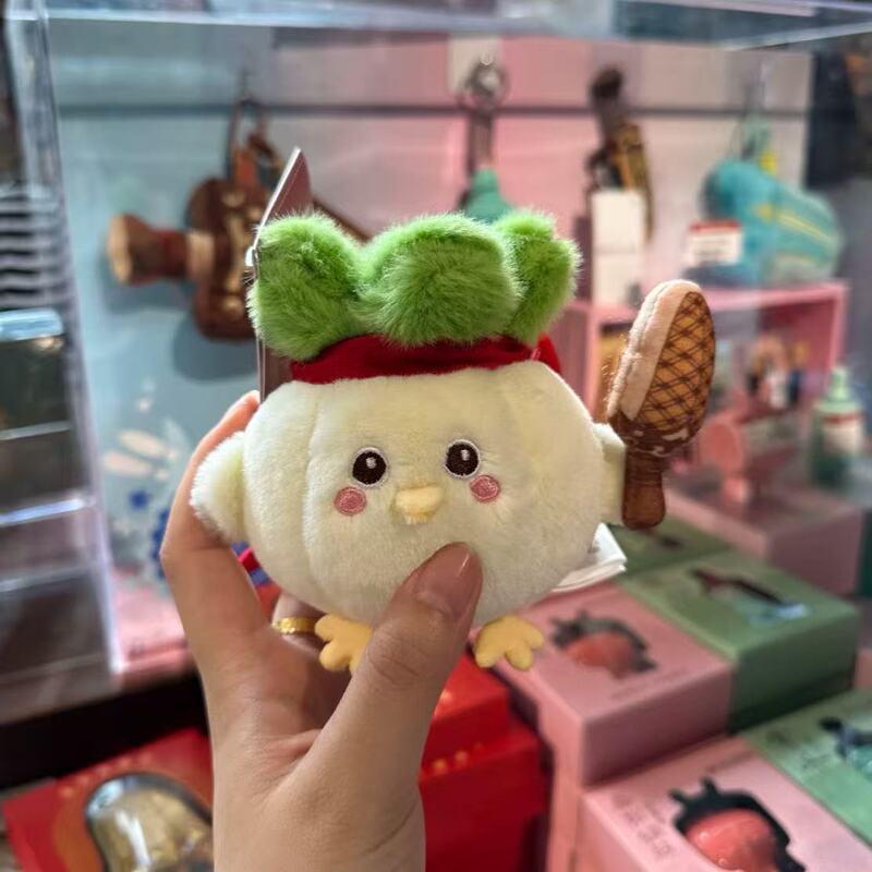 新款吴王差夫版蒜鸟菜鸡越王勾践可发声湖北省博物馆文创玩偶挂件|undefined