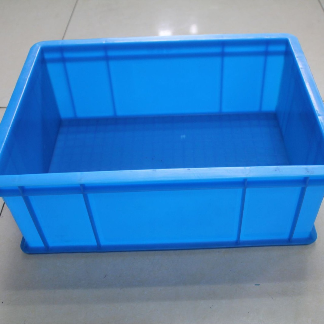 上海380#塑料周转箱 加厚塑料箱长方型注塑搬运零件箱量大优惠