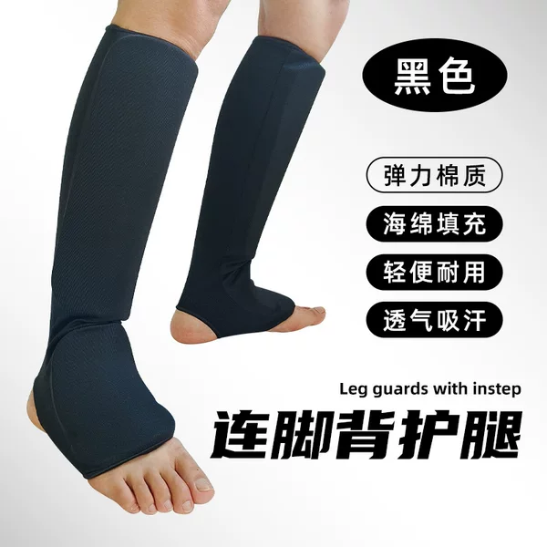 Boxing Karate Protectors Shin Protectors Shin Protectors Foot Protectors Cotton MMA Fighting Sanda Protectors Calf Protectors