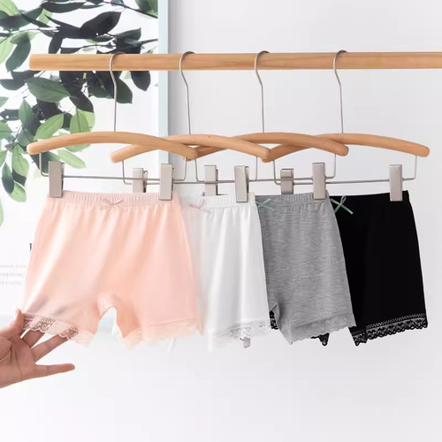 Children's Safety Underwear Non-Slip Summer Thin Baby Modal Cotton Children's Insurance Inner Shorts for Older Children Base Shorts