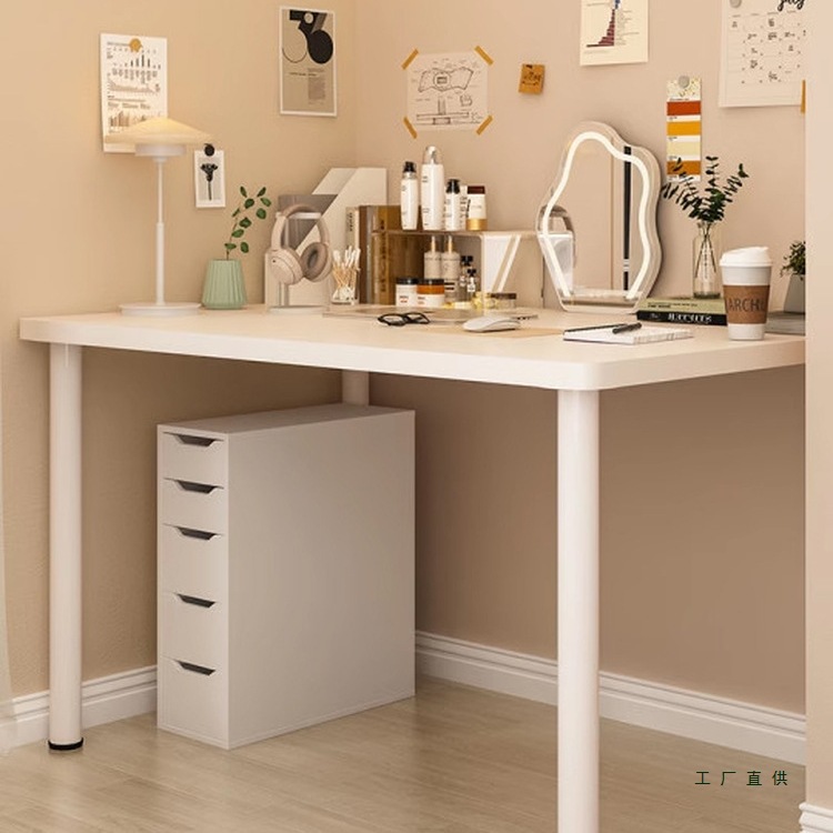 电脑桌台式学生书桌家用卧室女生化妆桌子工作台简易办公桌写字桌