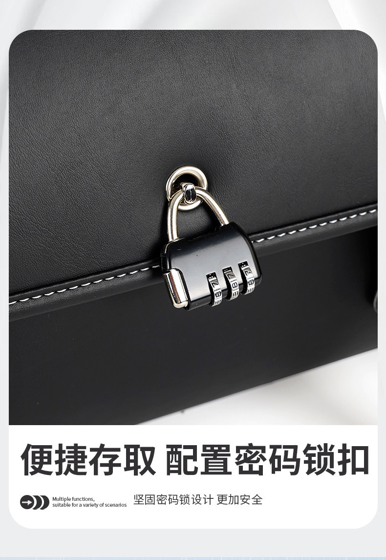 Motorcycle Tail Box Bag, Retro Rear Seat Bag, Electric Scooter Hard Shell Waterproof Rear Box, Large Capacity Trunk
