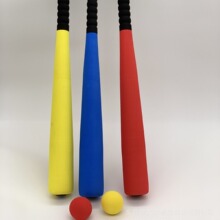 EVA球棒工厂垒球棒棒球棒54CM球棒 软式球棒儿童休闲运动产品厂家