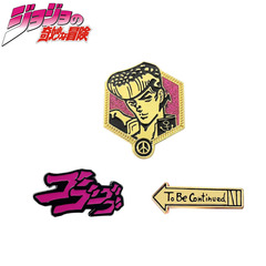 JOJO Brooch Higashikata Josuke Character Badge Cartoon Image JOJO Logo JOJO's Bizarre Adventure Peripherals