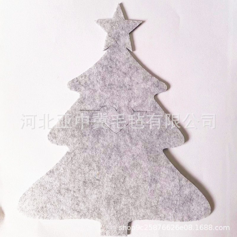 国境を越えた現物フェルトクリスマスナイフフォーク袋食器包装袋クリスマス食器コースタークリスマス装飾品|undefined