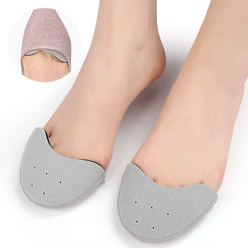 Чехол на носок балетки подносок мягкая высокоэластичная дышащая подушка половинного размера подносок Противоизносная амортизирующая Передняя подушка для ладони