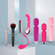 专用震动棒斜纹按摩棒充电子弹头浪潮使者毛刷振动棒小蝌蚪跳蛋