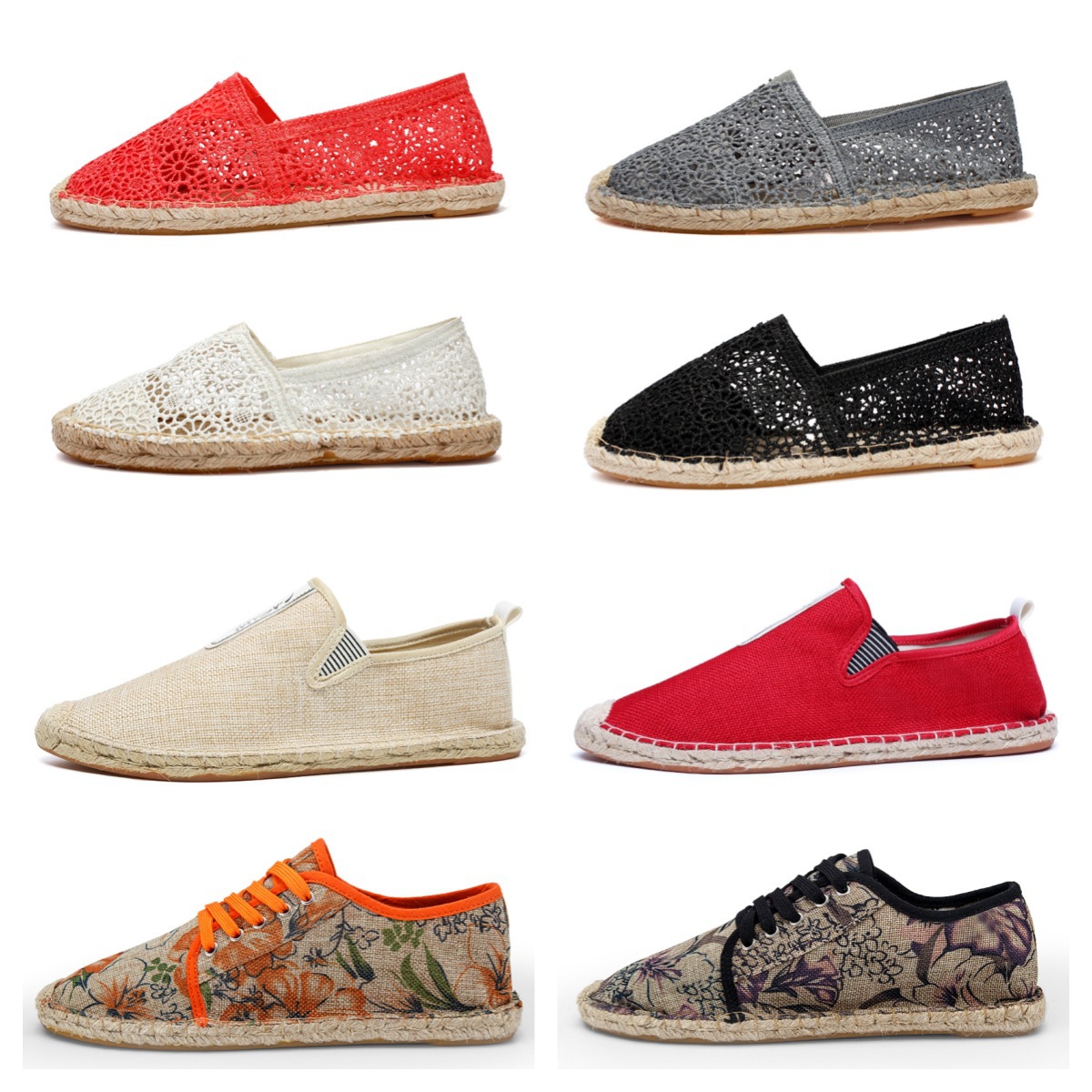 New manufacturer fashion casual anti-odor espadrille shoes for men…