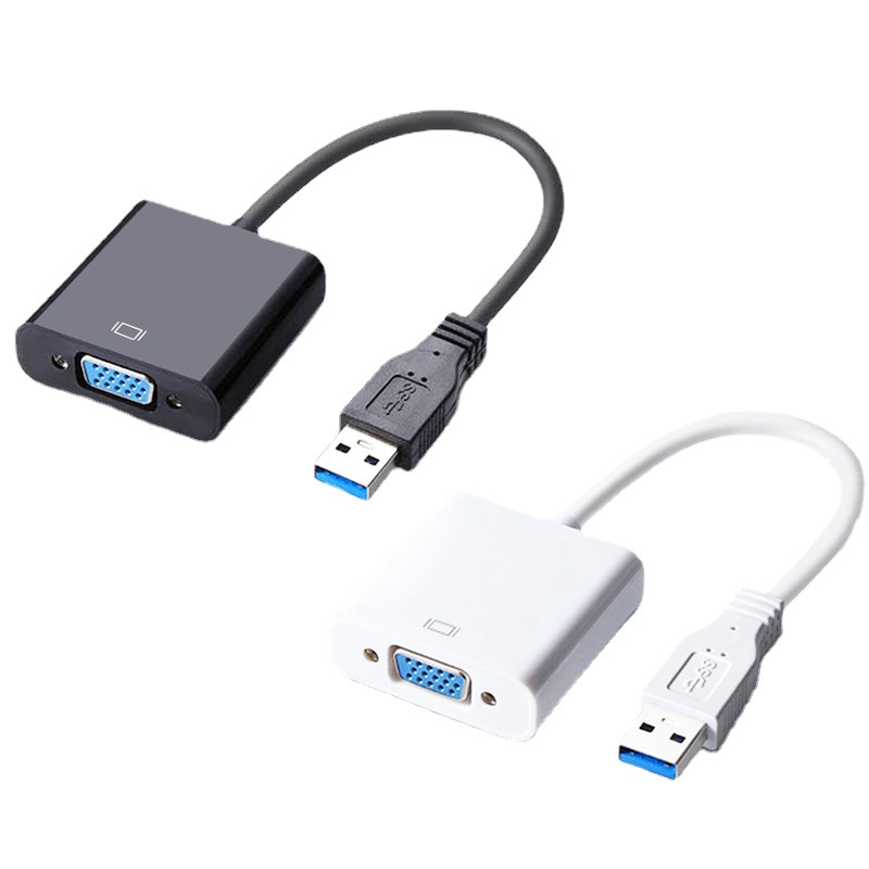 USB a VGA convertidor usb3.0 a VGA cable adaptador externo tarjeta gráfica extender pantalla