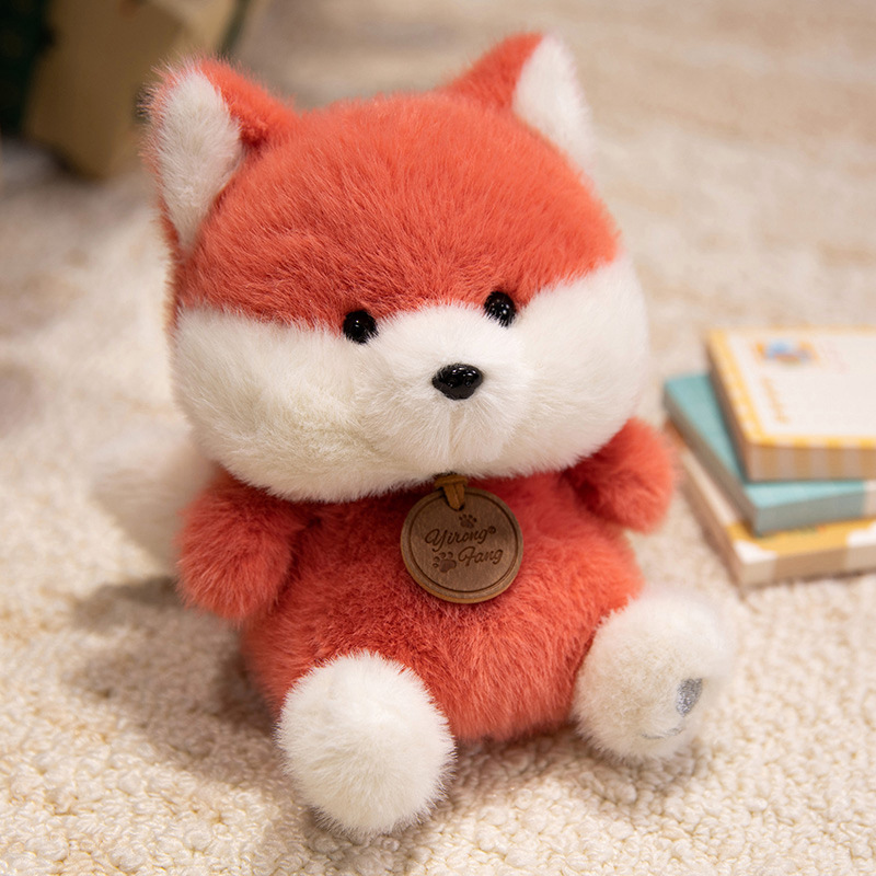 Dundun Paradise Series Juguetes de terciopelo Ou visón terciopelo mapache pequeño muñeco de la ciudad de videojuegos canjear regalos Muñecas de trapo para niños