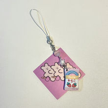 【草莓糖果】手作串珠手机挂件可爱少女心手机链ins小清新咕本链