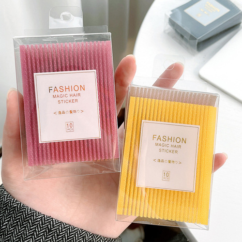 Fashionable bangs post, seamless Velcro headband, women's summer sticky hair stickers, hair stickers, sticky hair artifact hair accessories