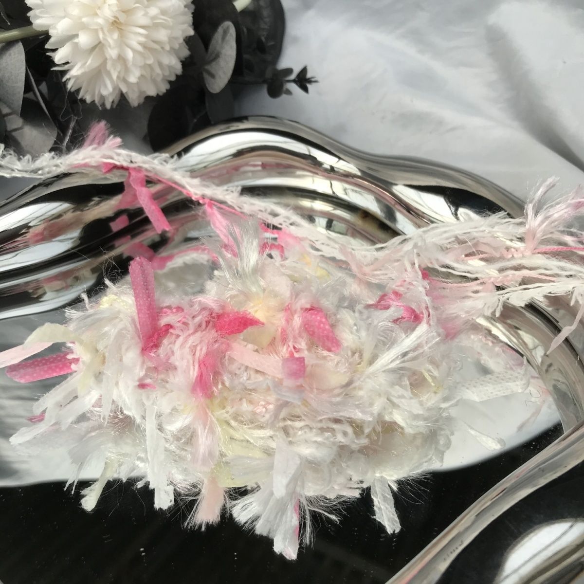 惊艳·舞娘|diy新款手编特色长毛网红手混线毛线团海马毛编织钩织