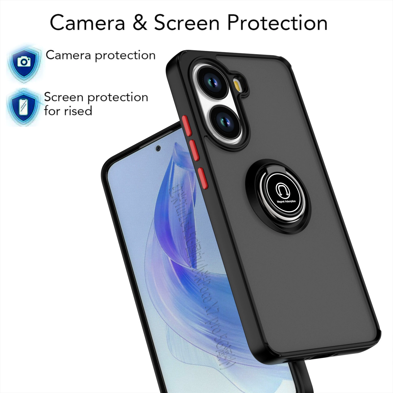 Xiaomi, суместимый чехол для телефона, кольцо, трубка, защитный пакет, защитный чехол, x7, защита от падений