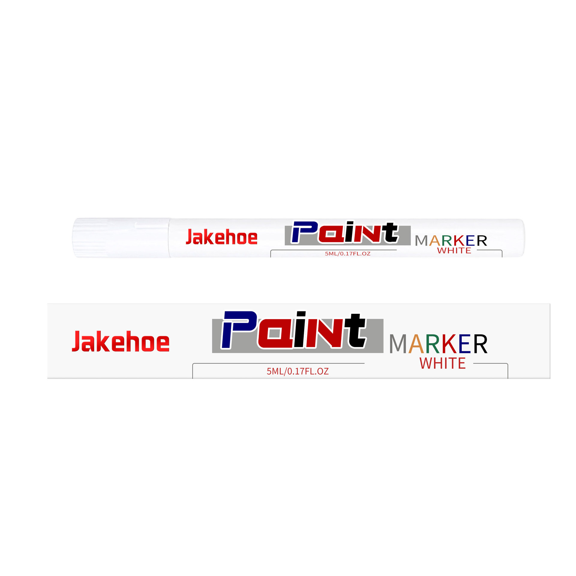 Jakehoe Tile Grout Pen Directly Supplied from the Source for Home Use, White Seam Filler for Tile Joints, Portable and Easy to Use