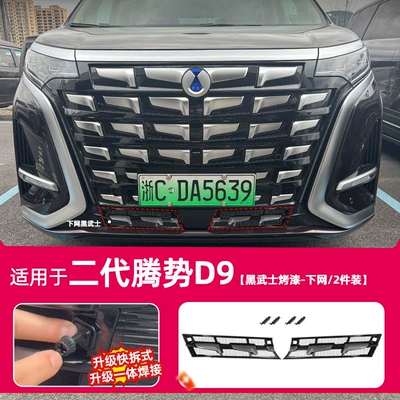 insect-proof and lint-proof modification accessories, Automobile anti-insect net - 26-models-of-denza-d9-black-warrior-edition-2-piece-split-set