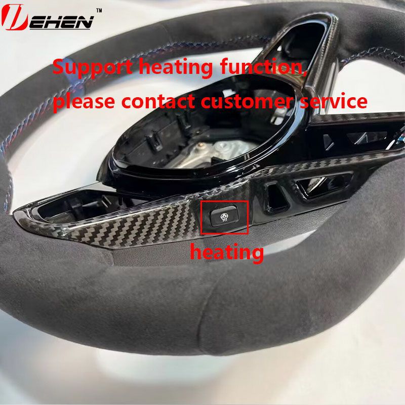 Carbon Fiber Steering Wheel for BMW 24 CS M2 M3 M4 M5 X3M X4M X5M X6M
