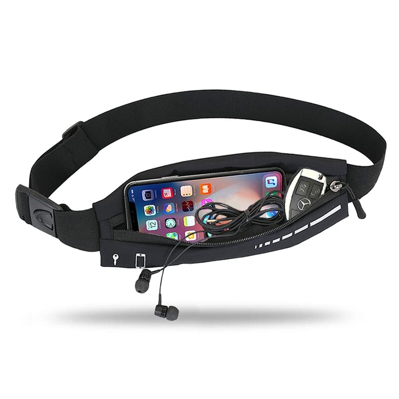 Women Men Slim Runner Waist Bag Mobile Phone Holder Running Bag Belt Money Belt Exercise Jogging Equipment Accessories
