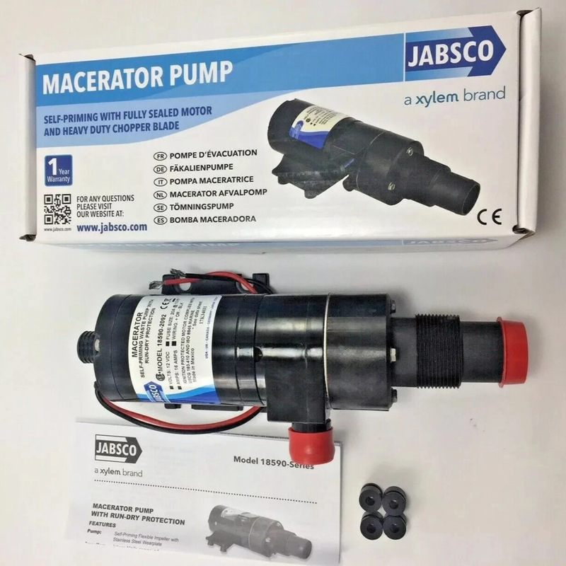 xylem游艇船用配件排污泵Jabsco18590叶轮隔膜污水泵50890/12V24V|undefined