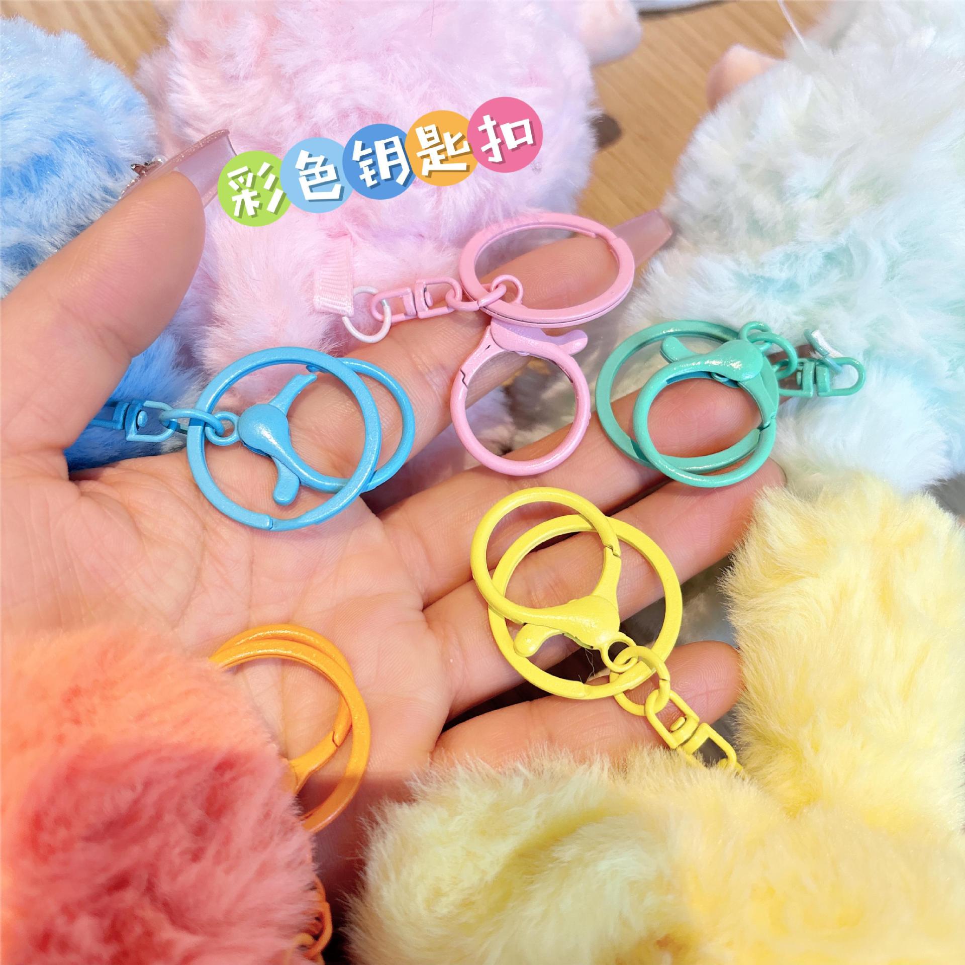140g Weight Bag Pendant, Keychain Classification 1 Piece Quantity Holiday, Daily Occasion Plush Material Cartoon Character Pattern Unisex Gender Cute Style 1 Piece Cute Cartoon Character Plush Unisex Bag Pendant Keychain 1