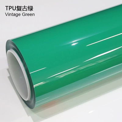 Car Protective Film High – Auto Color Change Film - tpu-vintage-green-1524mx15m
