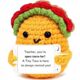 Cross-border Amazon Wool Doll Potato Positive Ability Cucumber Carrot Pumpkin Hand-crocheted Finished Bee
