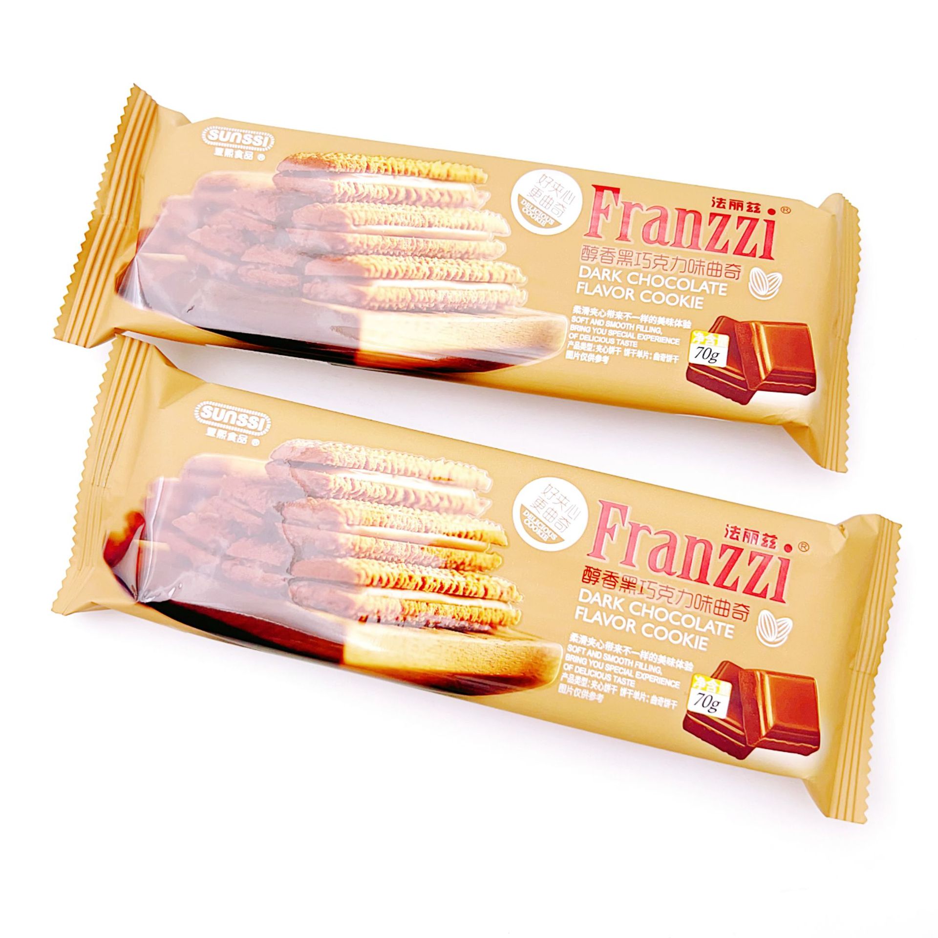 Fariz chocolate cookies yogurt cheese sandwich cookies 1 36 boxes 1 box 70 grams