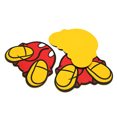 日用餐厨饮具我们为您推荐卡通PVC软胶杯垫隔热垫