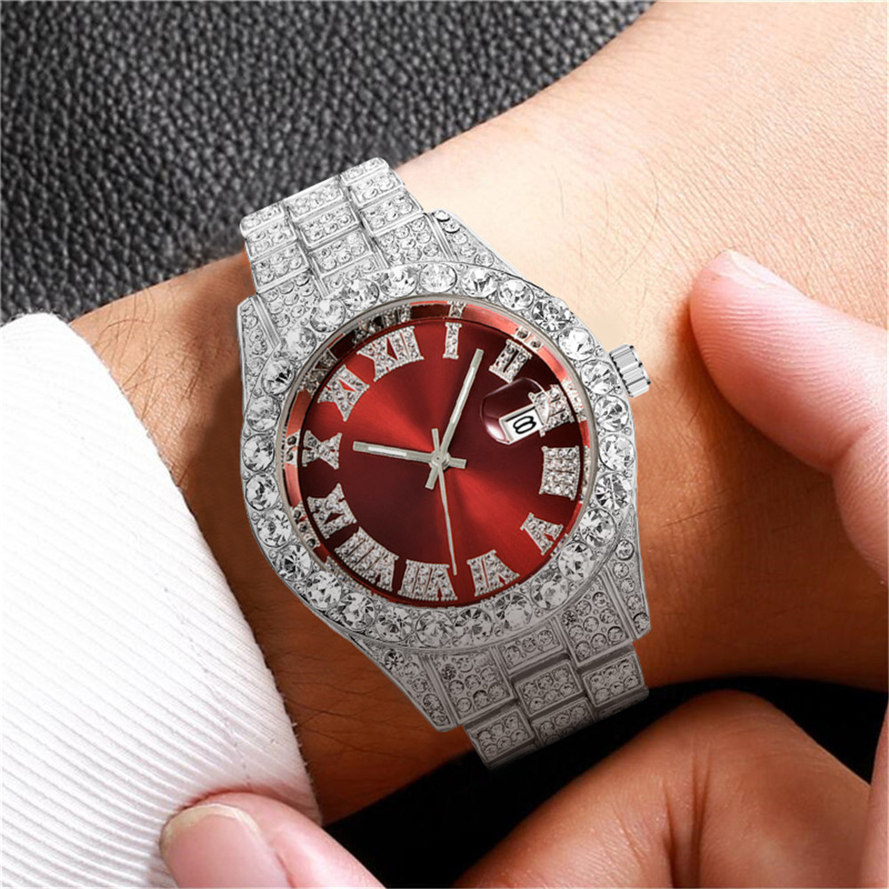 Style Classique Géométrique Bouton Pression Double Papillon Quartz Hommes De Montres display picture 4