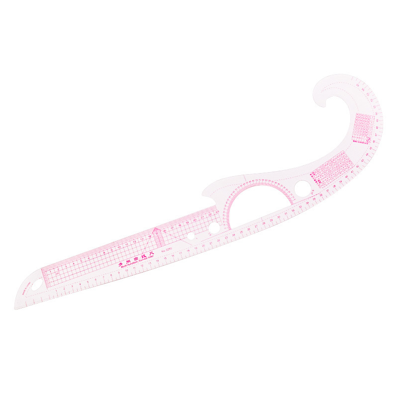 Tamaño de impresión regla ropa proporcional placa haciendo ropa curva corte herramienta de costura multifuncional regla de impresión