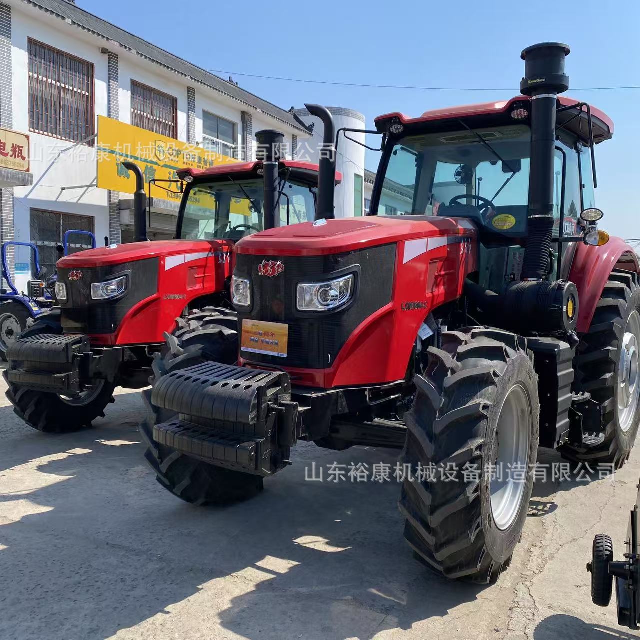 大型东方红LXM1604-C农用四驱拖拉机六缸变频动力换向旋耕犁地机