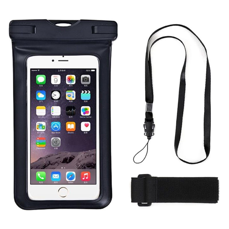 Outdoor Mobile Phone Waterproof Bag, Swimming, Rafting and River Tracing Waterproof Bag, Ipx8 Touch Screen High-Definition Mobile Phone Waterproof Bag