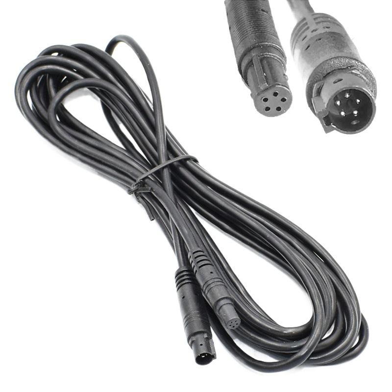 4-Core 5-Core 6-Core 8-Core macho a su vez hembra Grabadora de Vehículo cámara de cable de extensión de tracción trasera