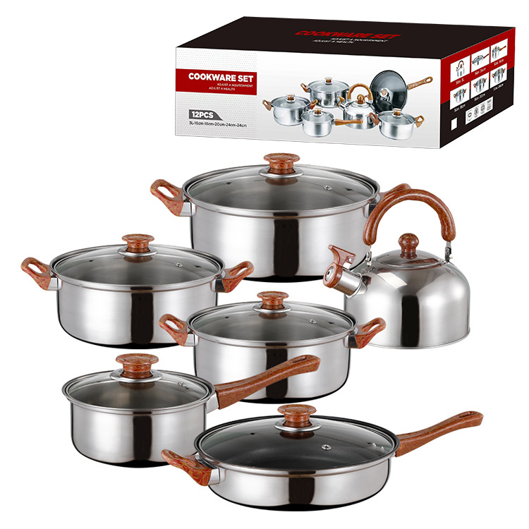 不粘涂层煎锅套装1