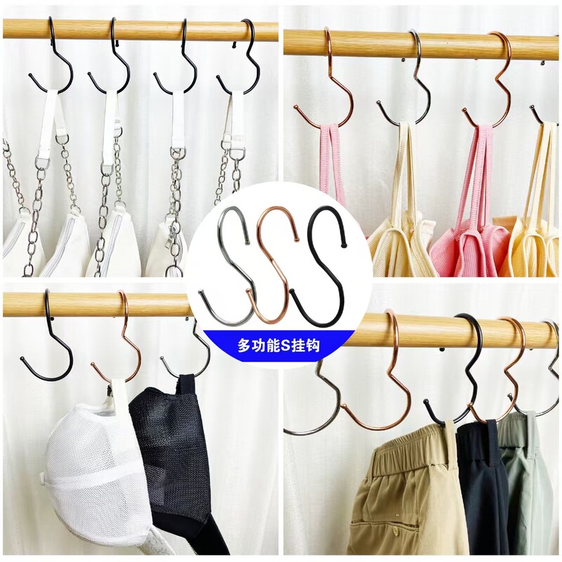 多機能金属sフックフック服装帽子フックsフック電気泳動フックsフックキッチンスーパーsフック卸売り|undefined
