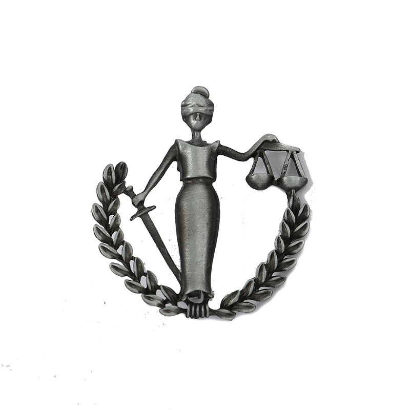 9g Weight Brooches Classification Daily Occasion Alloy Material Geometric Pattern Unisex Gender Stoving Varnish Design Retro Style Retro Pin Geometric Alloy Stoving Varnish Unisex Brooches 2