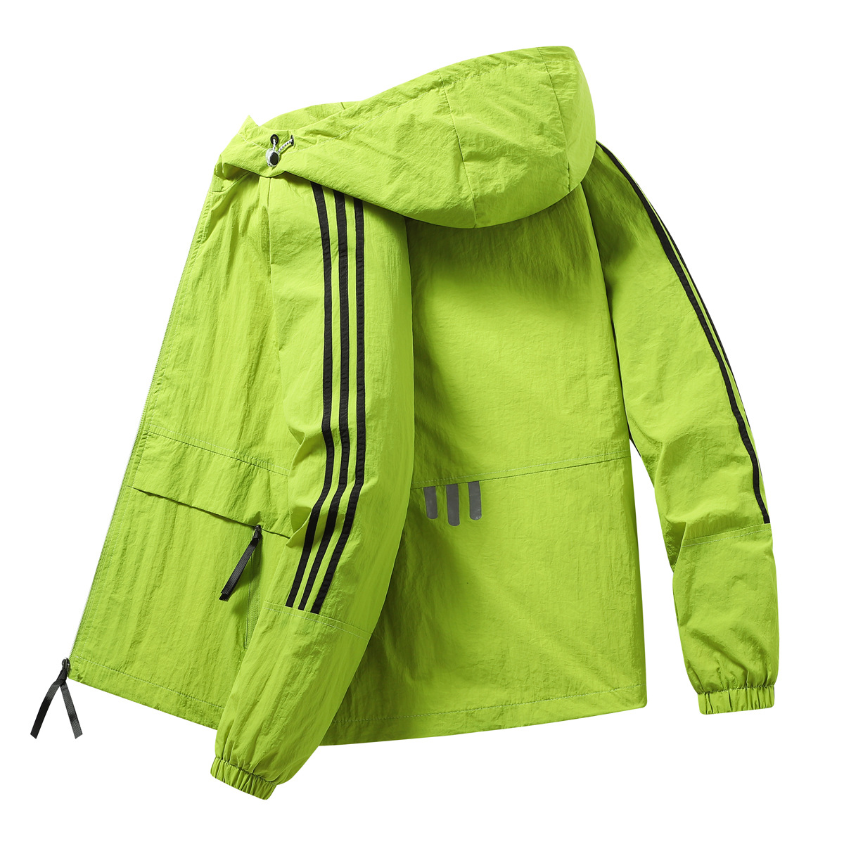 Chaqueta ultrafina de verano transfronteriza hombre comercio exterior tres barras abrigo solar marea seca ropa de pesca abrigo grande