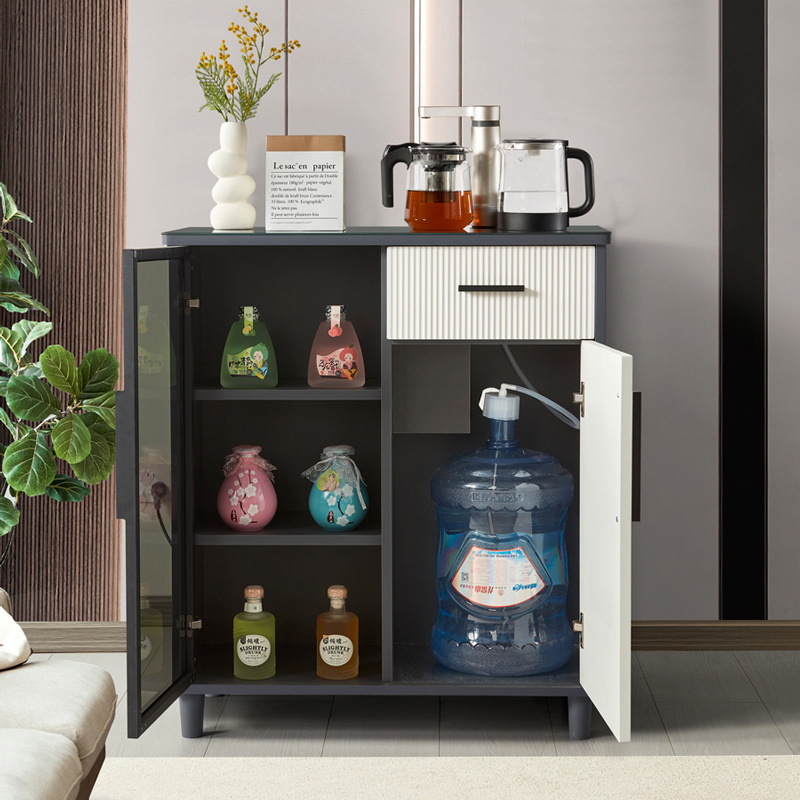 Nueva máquina de té de madera de lujo ligera moderna de alta gama viento doméstico sala de estar totalmente automática máquina de beber de agua inteligente 2025 nuevo