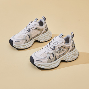 European Station Internet Celebrity Torre Shoes Women's Ins Trendy 2025 Spring New Korean Fashion Trendy Thick Sole Sports Shoes