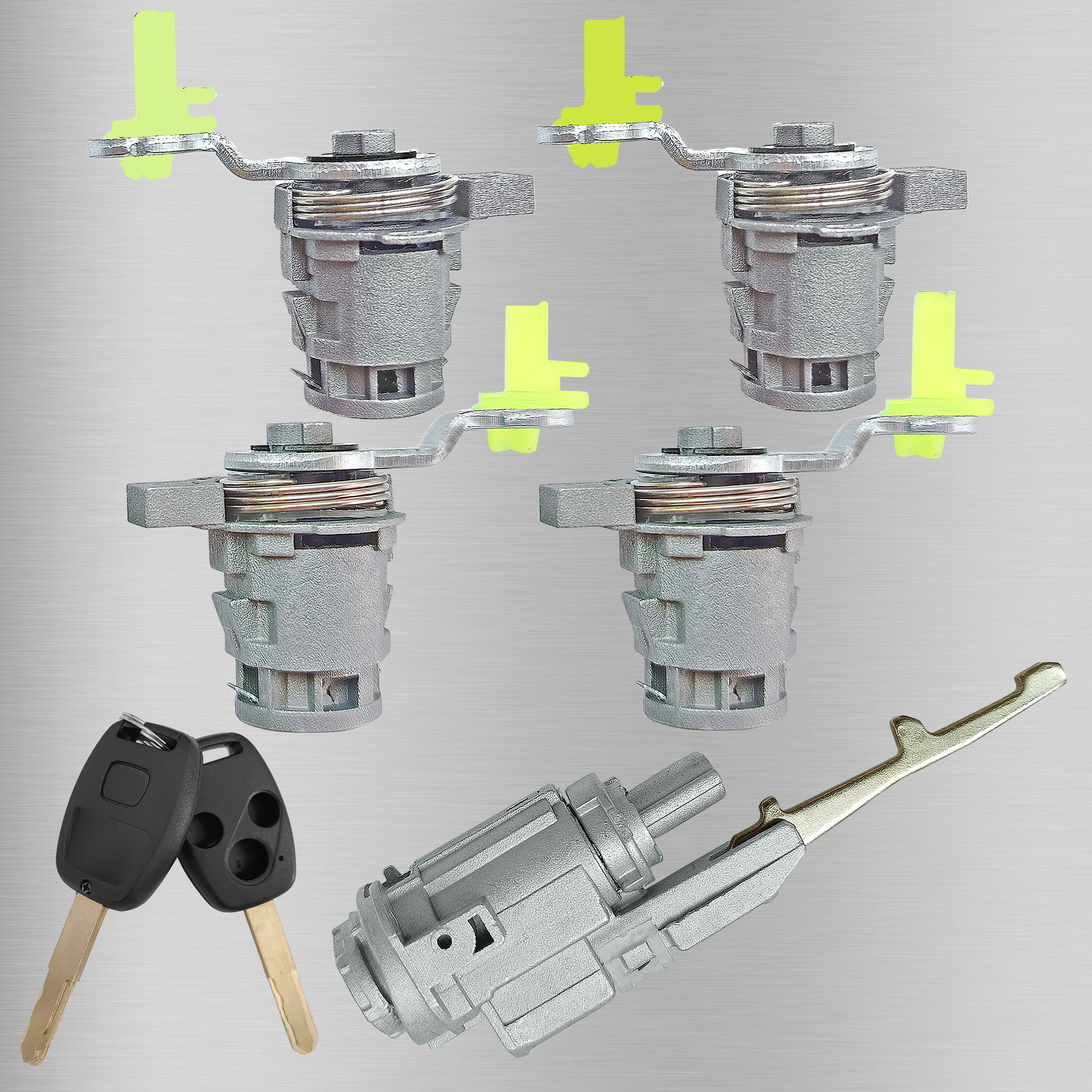 Aplicable a Honda CRV, bloqueo de ignición, bloqueo de puerta