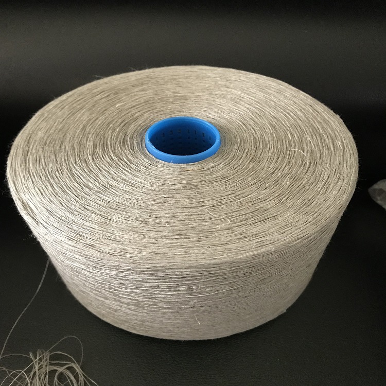 针织亚麻纱 100%纯亚麻纱线 26支 纯苎麻纱贮麻纱 32N 21s