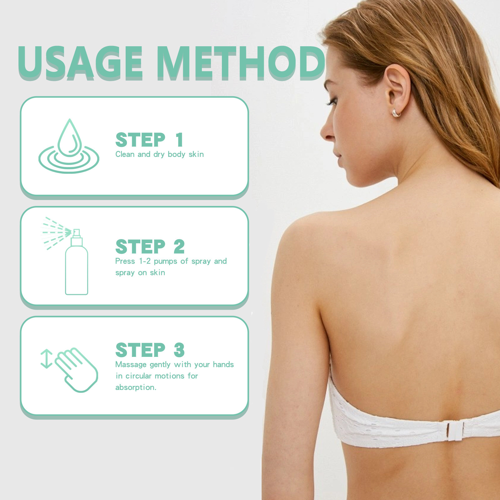 EELHOE repair reduces acne marks, cleans back, smoothes skin, and moisturizes spray_voghion.com