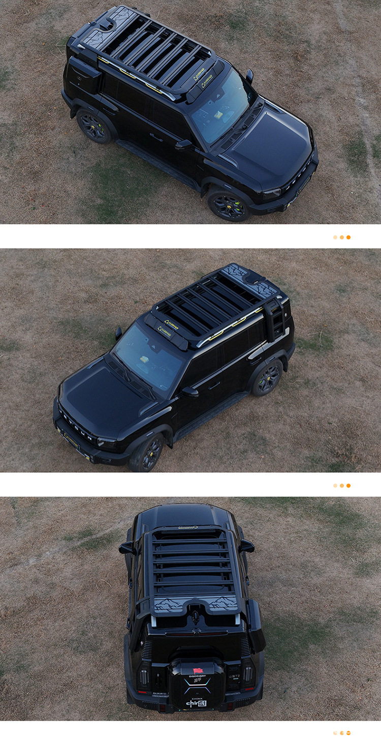 Jietu Traveler Roof Platform, Shanhai T2 Roof Rack, Roof Frame, Ladder, Backpack, Aluminum Alloy Roof Luggage Rack
